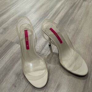 Clear Zara heels